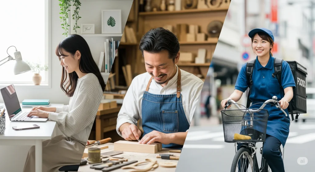 会社員に向いてない人が始めやすい仕事