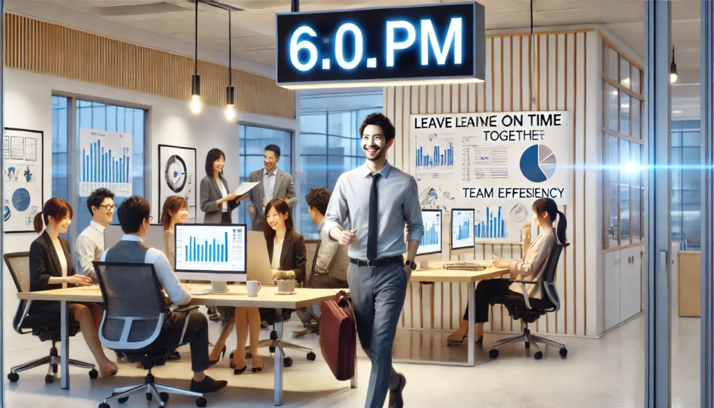 定時退社を実現するための会社の施策