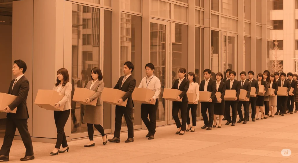 連鎖退職が示す会社の末路