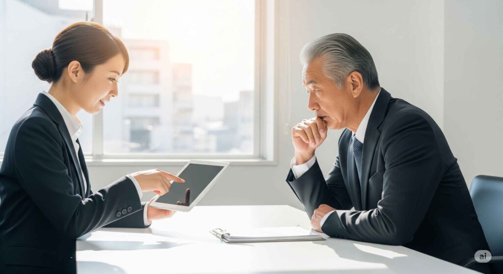 「検討します」を連発する上司を動かす!社畜の交渉術