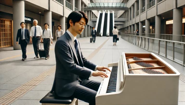 ストリートピアノとは何か?社畜にも効く癒しと課題を徹底解説