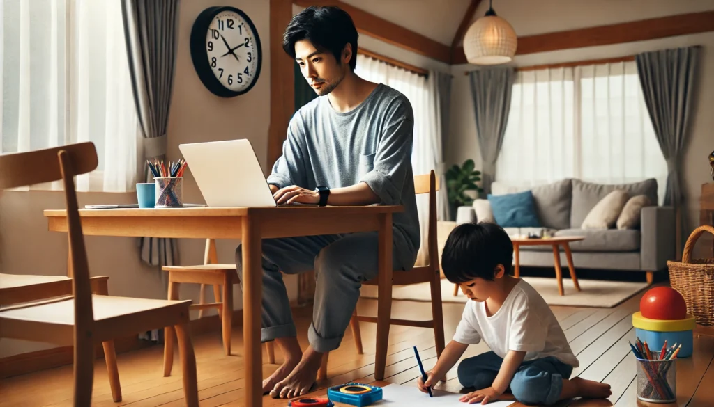 男性の育休取得と課題