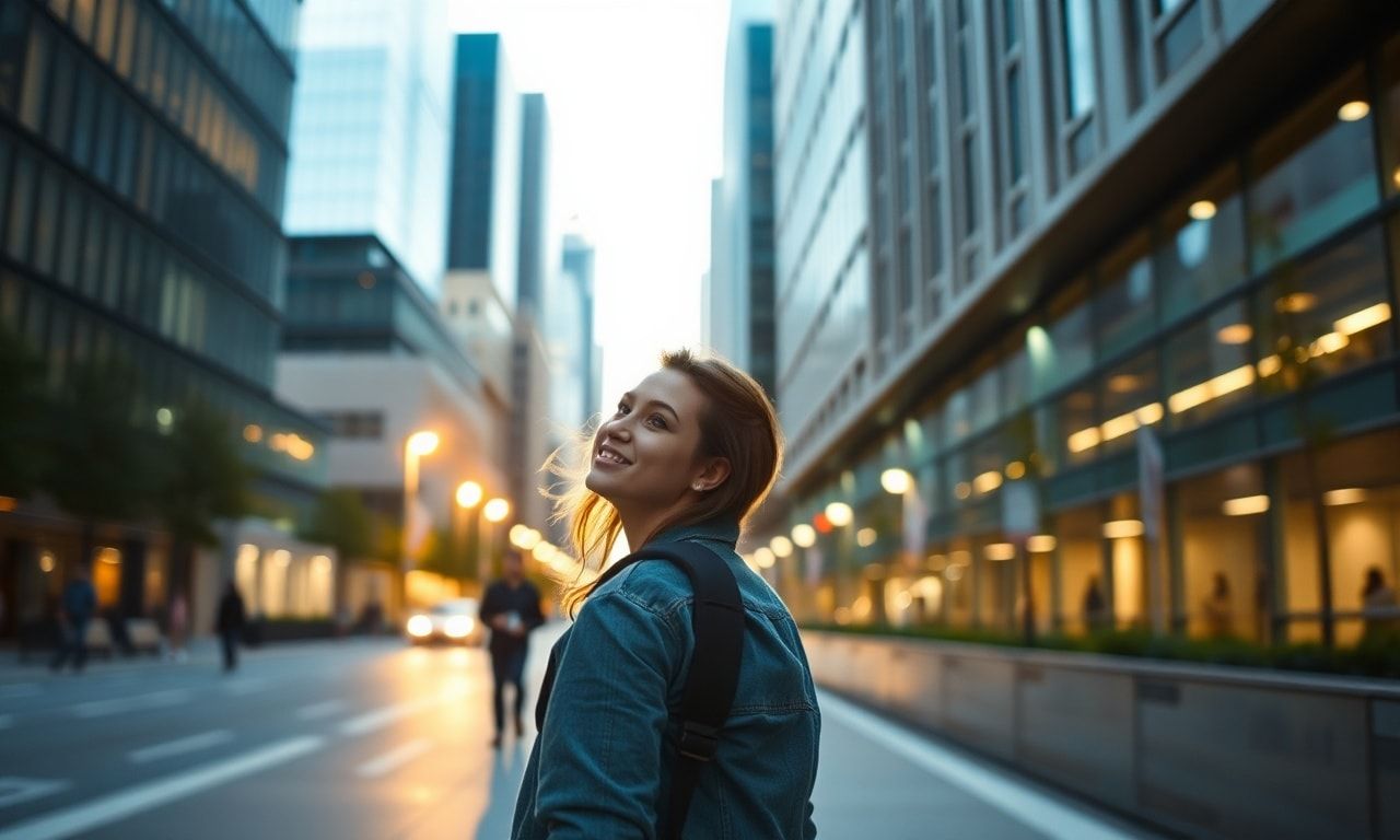 新しいキャリアを選択する若者