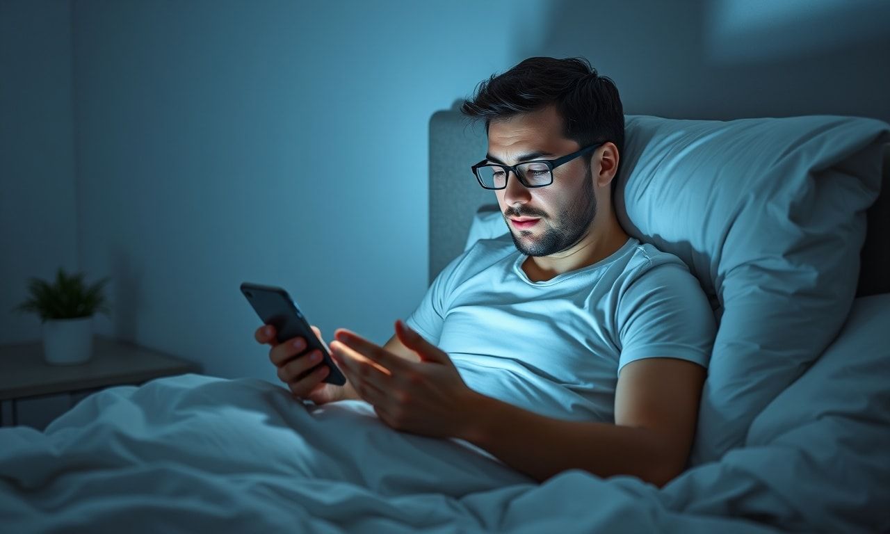 体調不良で悩む会社員