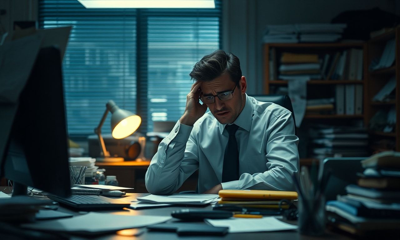 毎日怒られる職場でのストレス