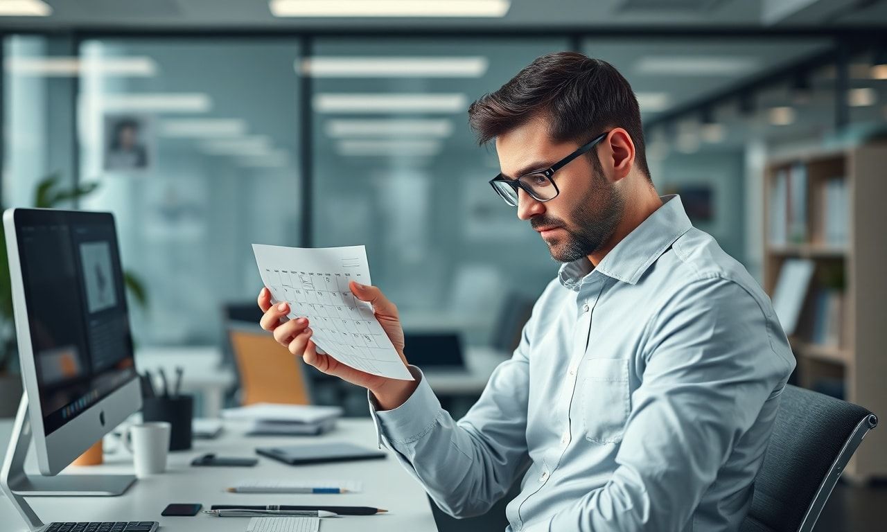 人手不足で有給を拒否されて悩む従業員のイメージ