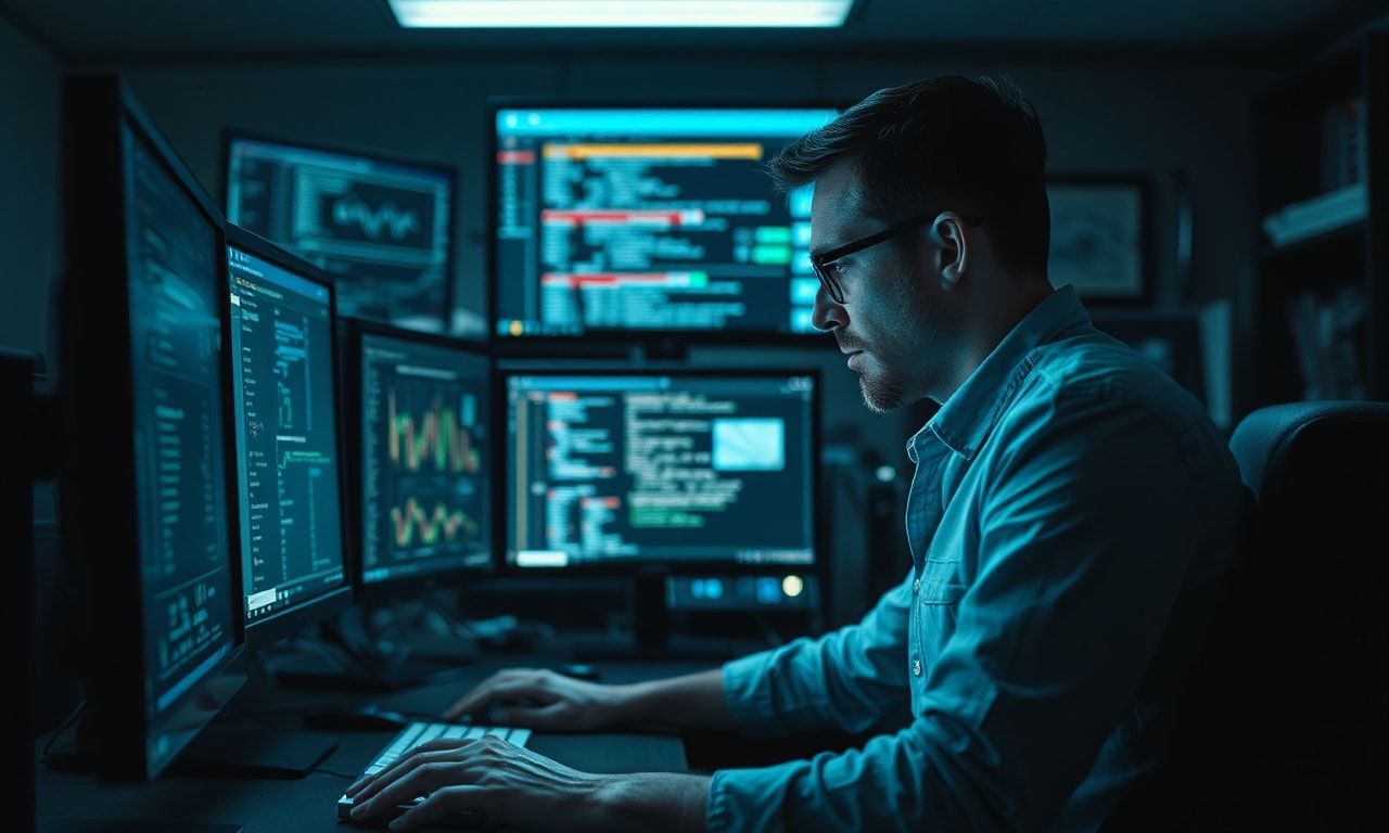 IT現場で悩む会社員