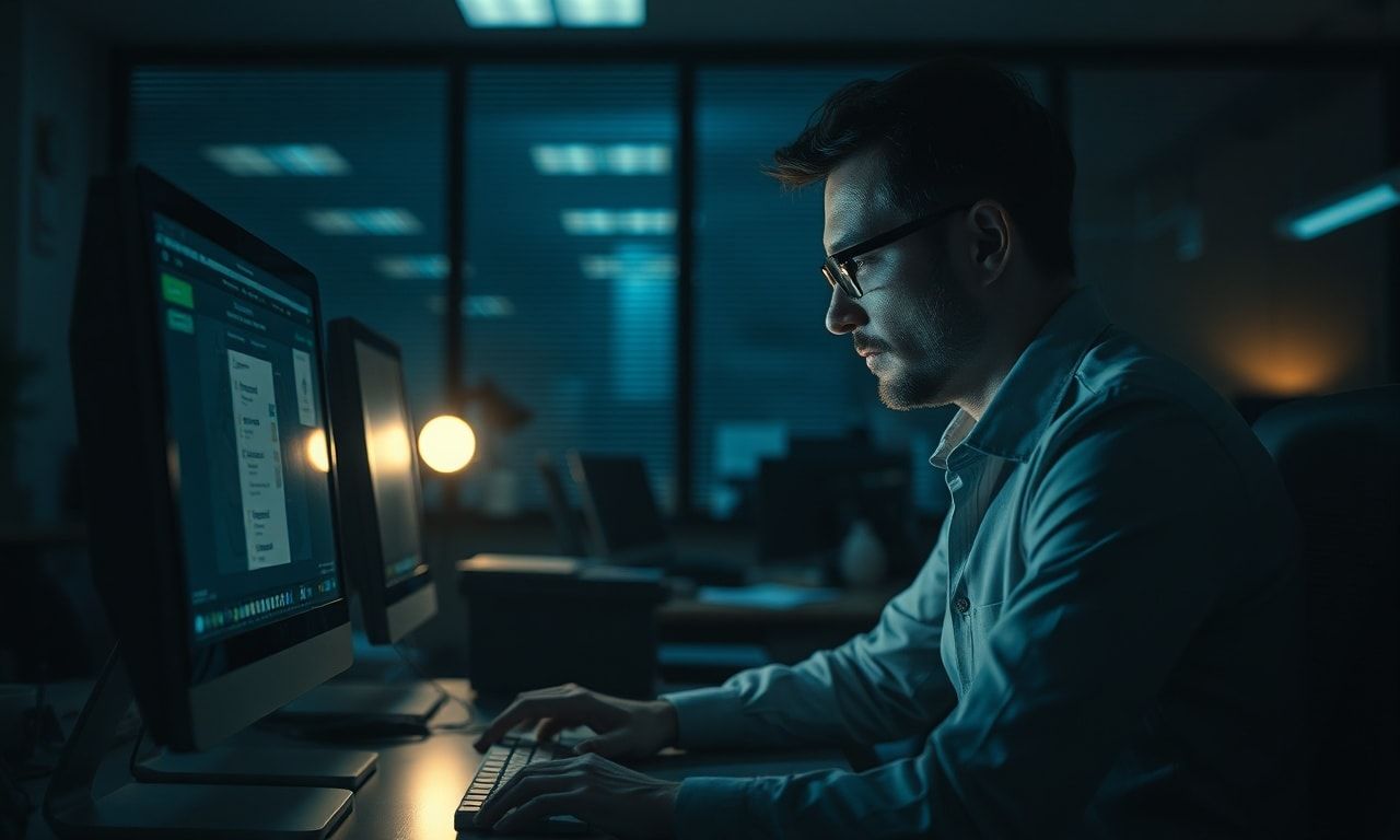 疲れ果てた会社員のイメージ