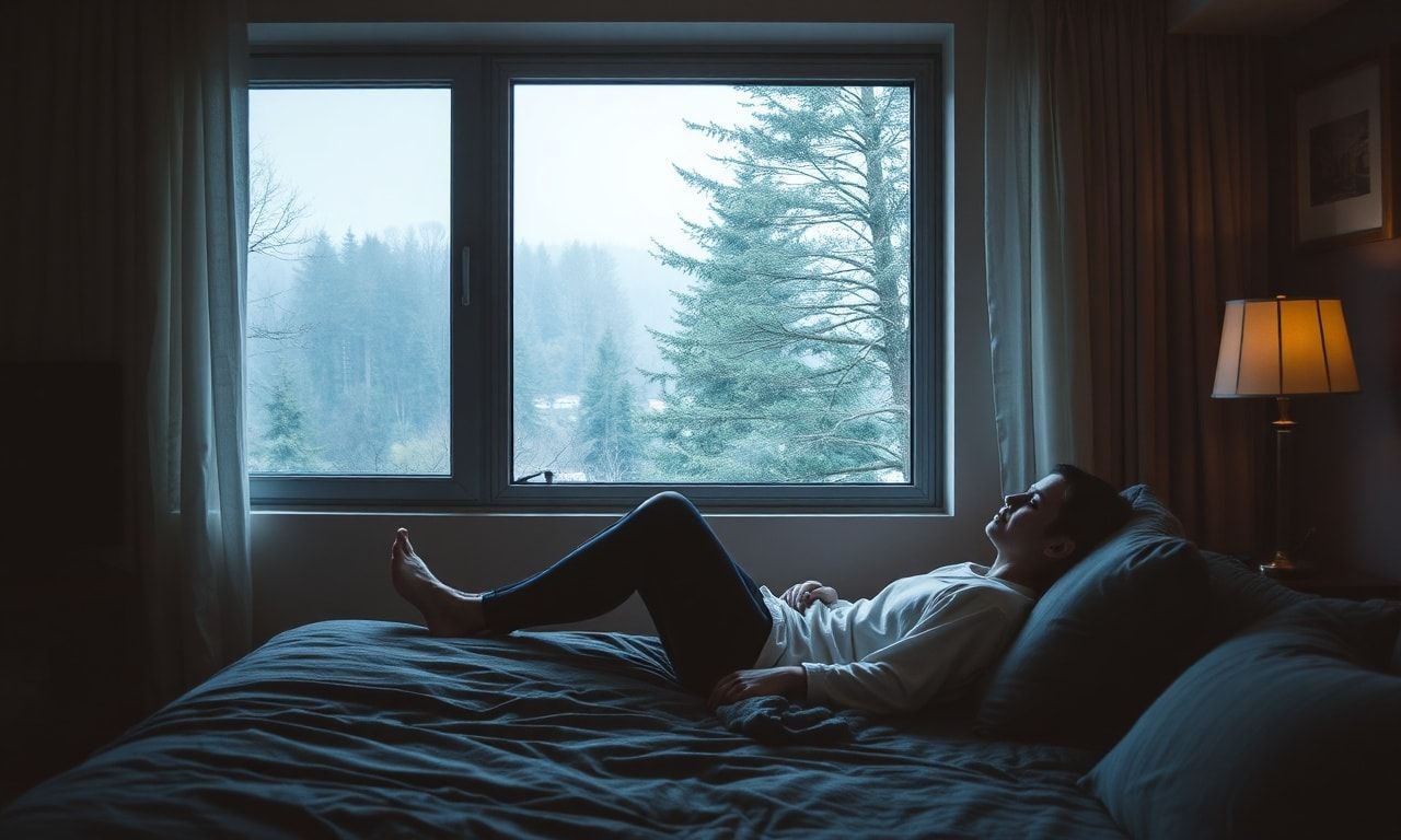 休養をとる人のイメージ