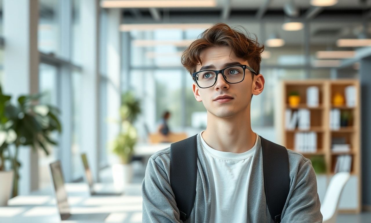 就職活動に悩む新卒