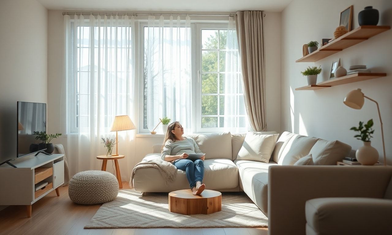 リラックスした空間