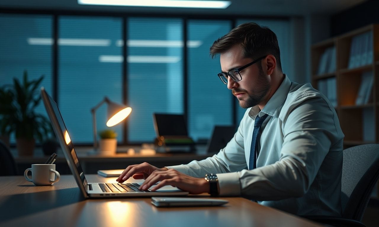 面接結果を待つ不安な様子