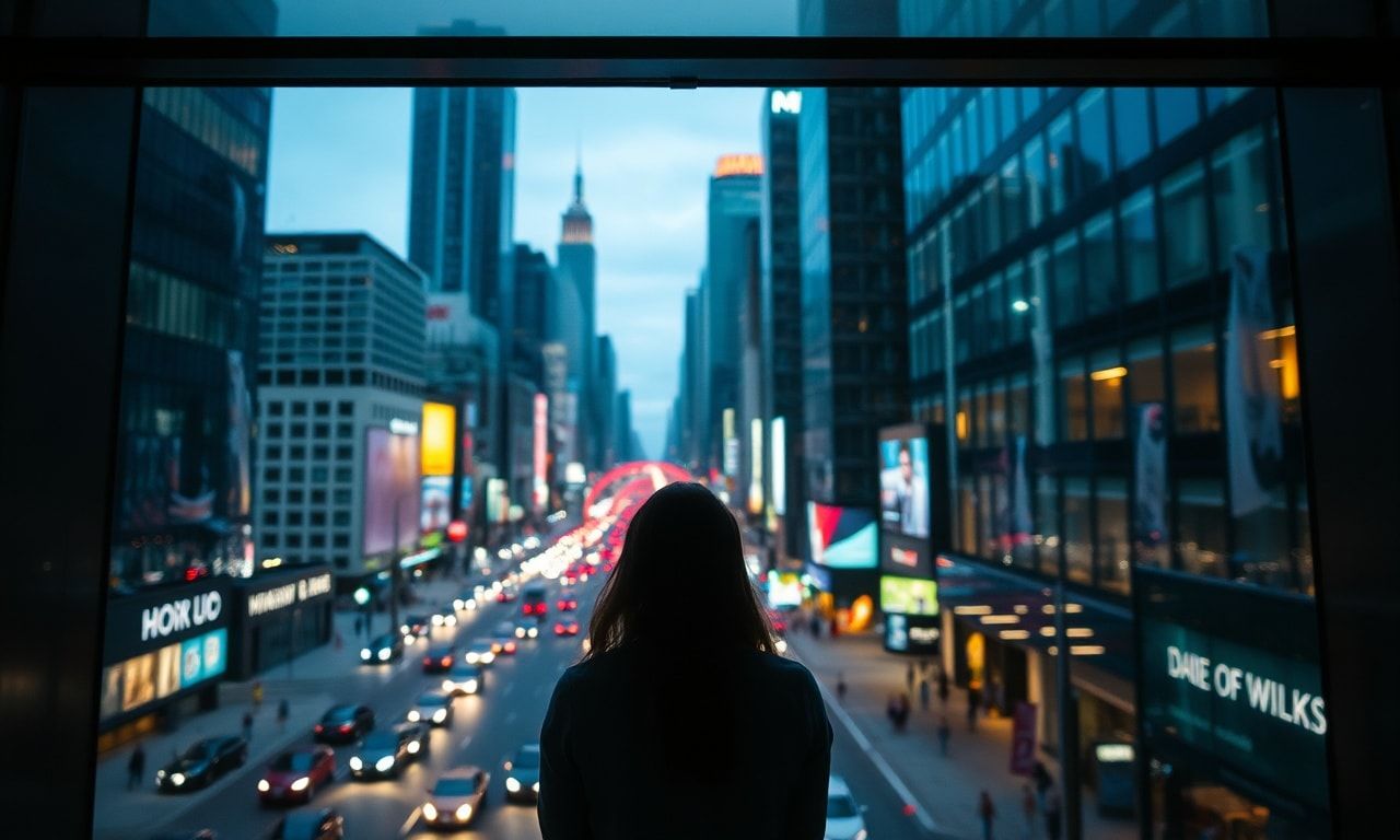 窓の外を見つめるニートの不安