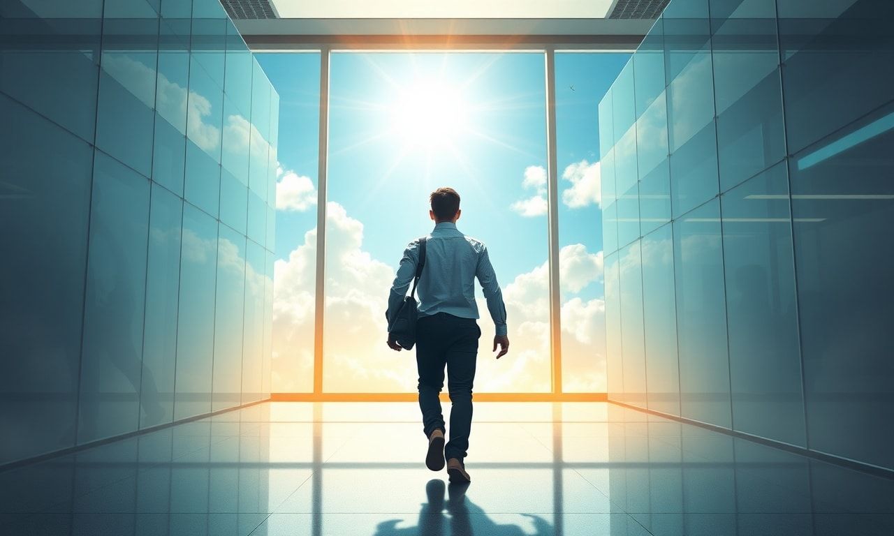 仕事から解放されるイメージ