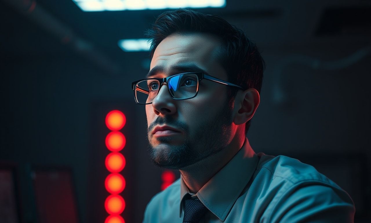 会社が危機的状況であるサインを探る様子