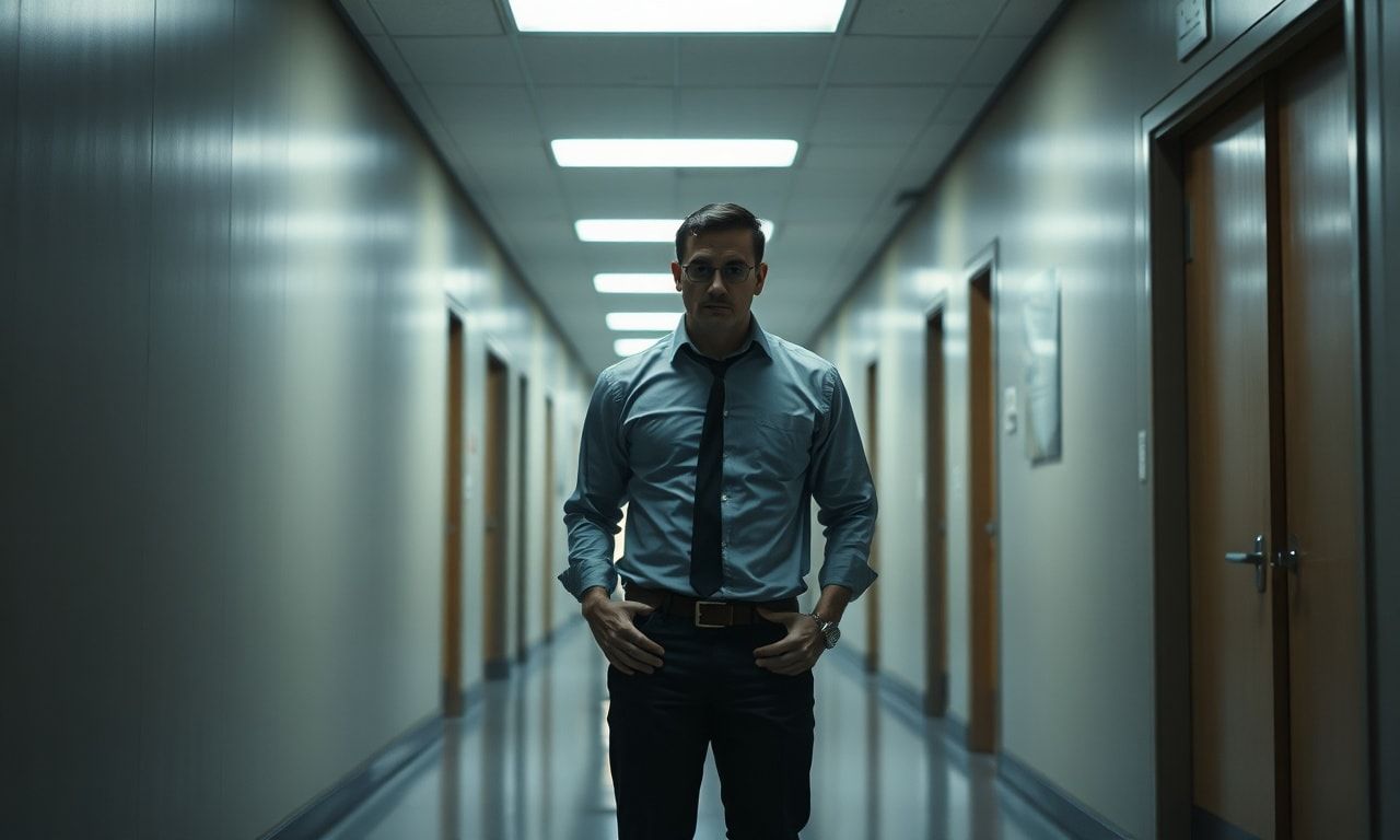 会社で思い悩む従業員