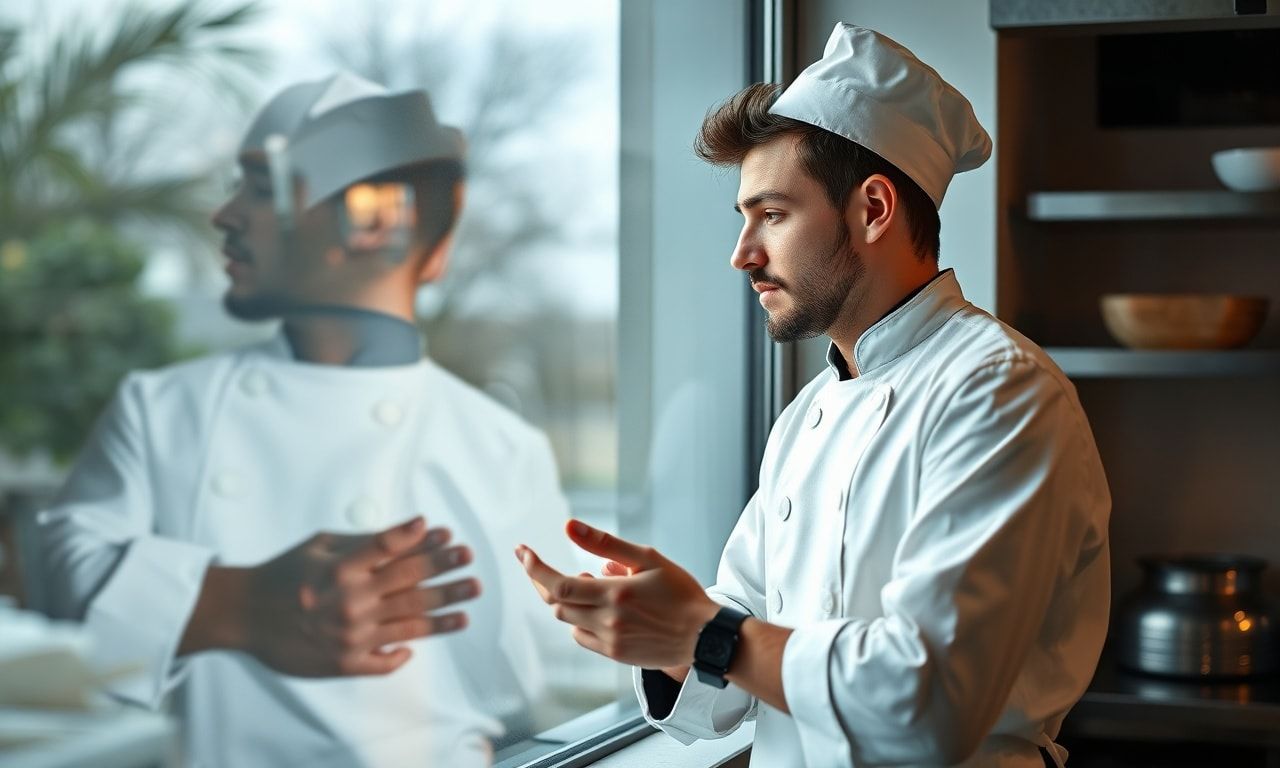 キャリアについて考える調理師