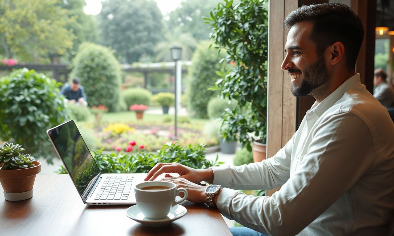 自由な働き方のイメージ