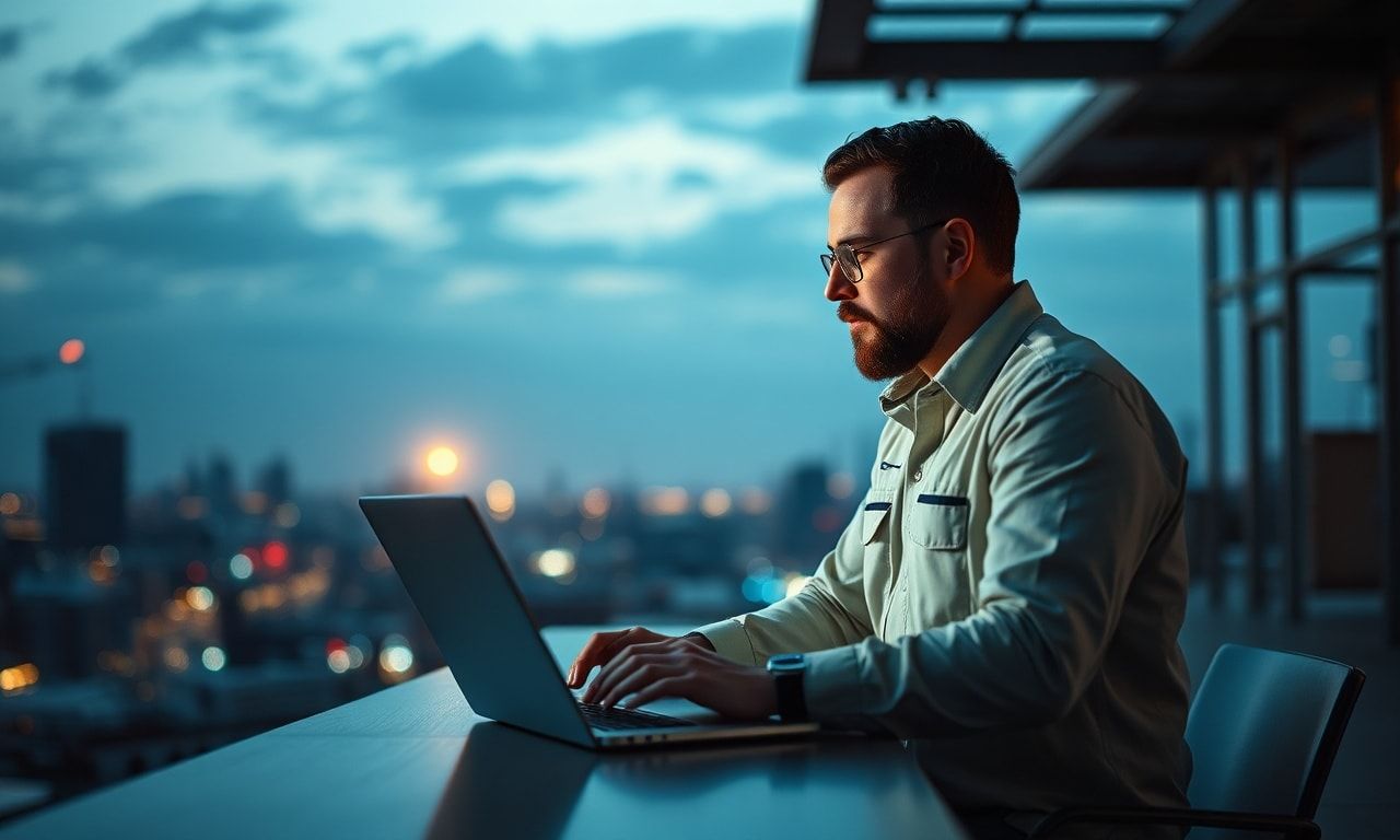 希望を見出すビジネスパーソン