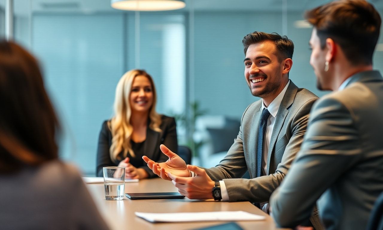 スマートに断るビジネスパーソン