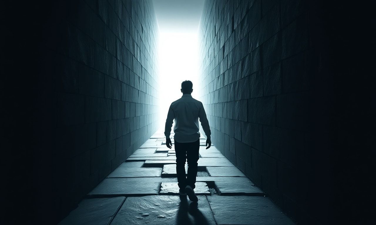 迷路を抜けて光の中へ