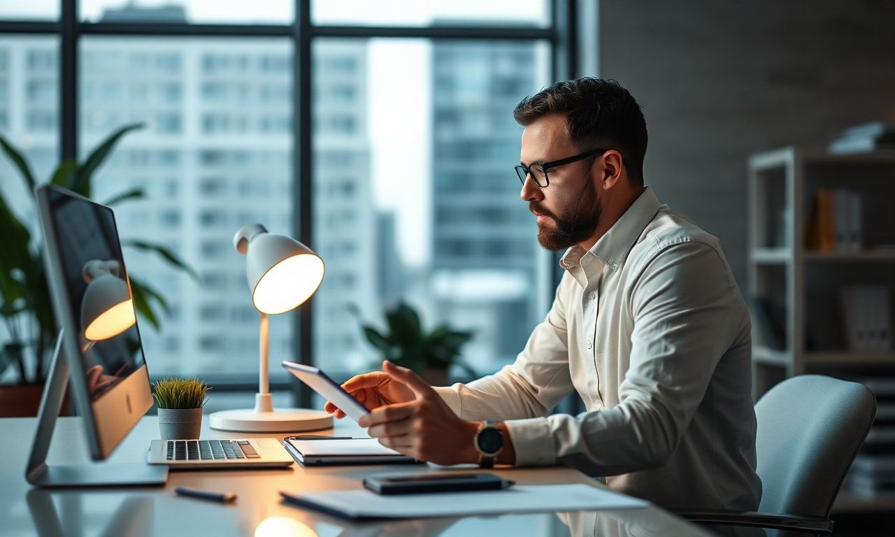 仕事と生活のバランスを考える人