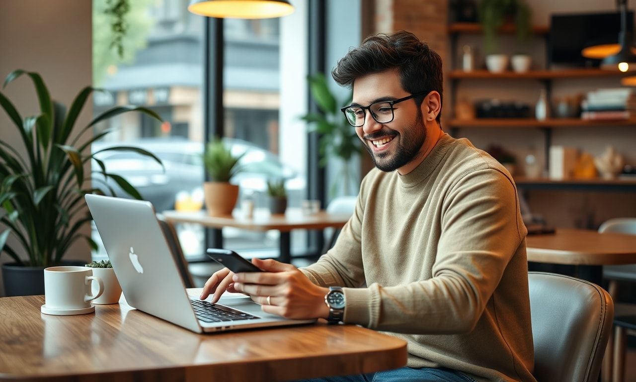 副業やバイトを賢くこなす様子