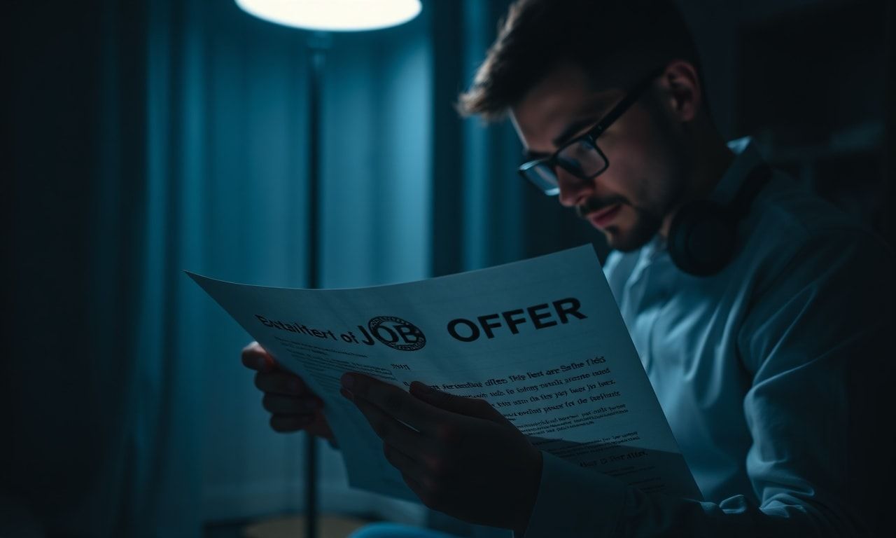 求人票を疑う人