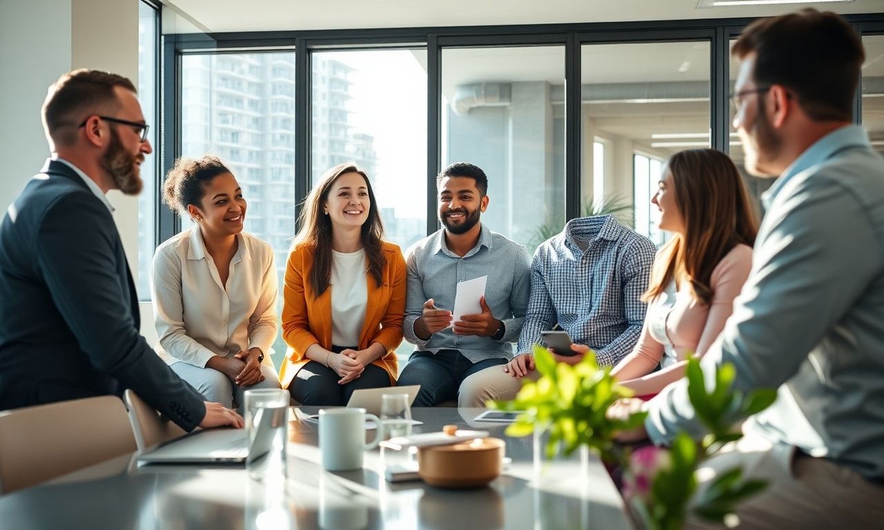 同僚との良好なコミュニケーション