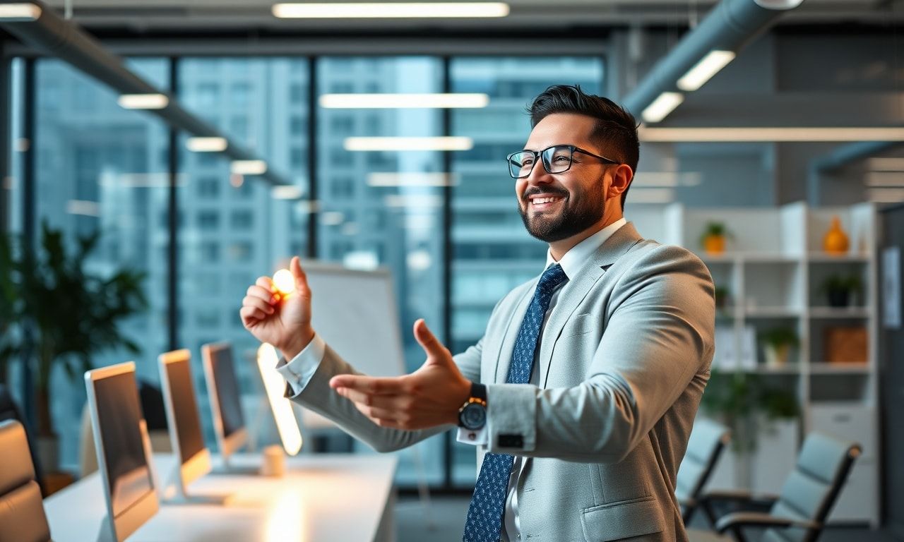 自信を持って権利を主張する様子