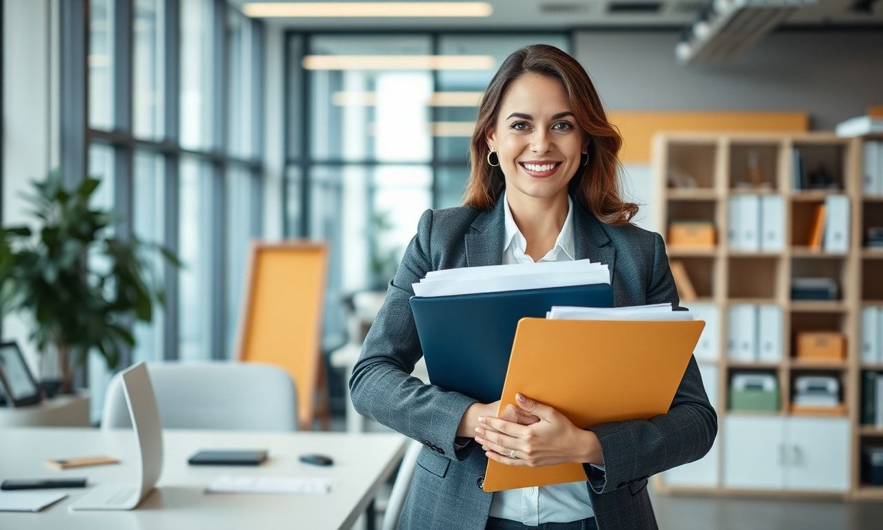 会社からの避難戦略を練る様子