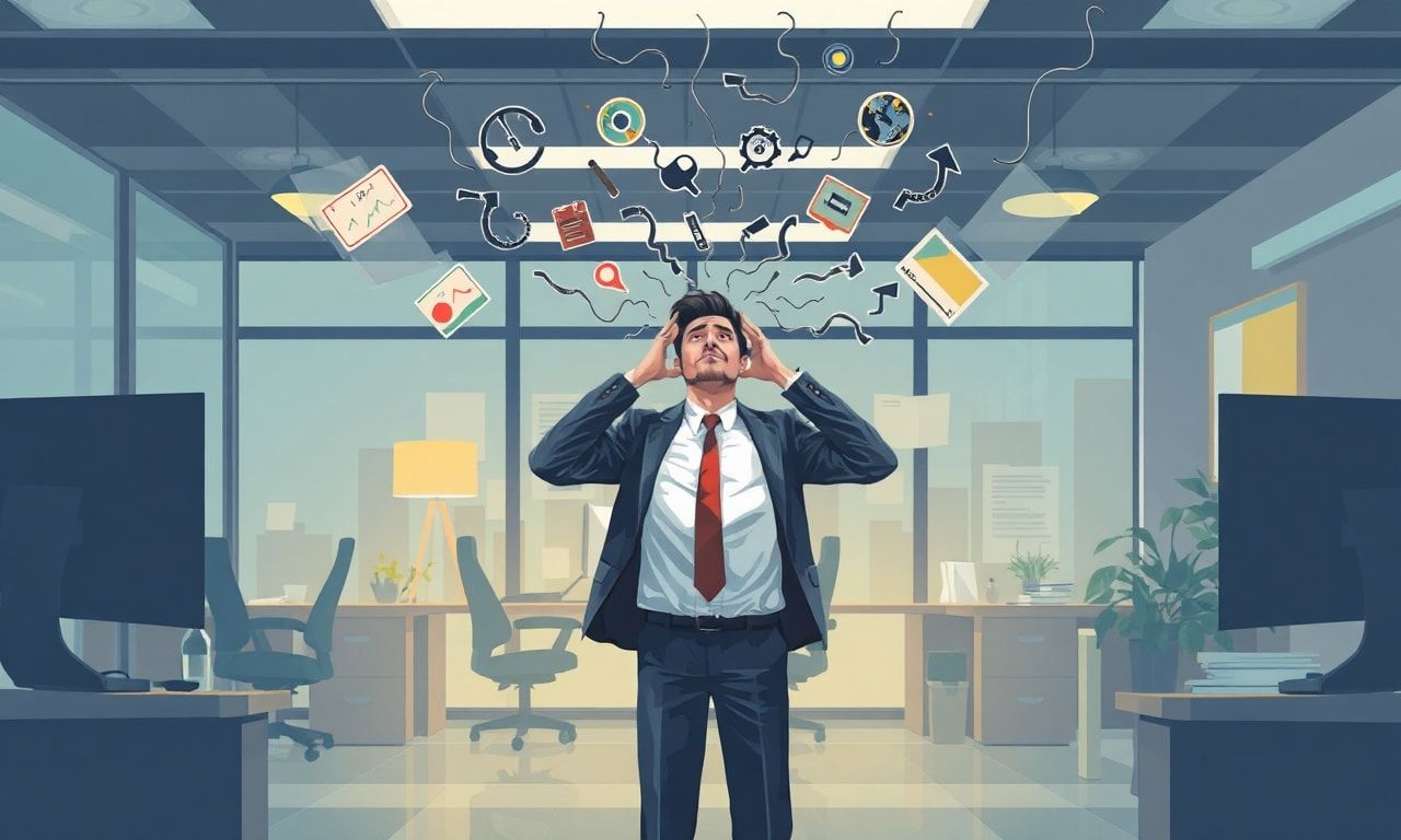 仕事で燃え尽きそうな人