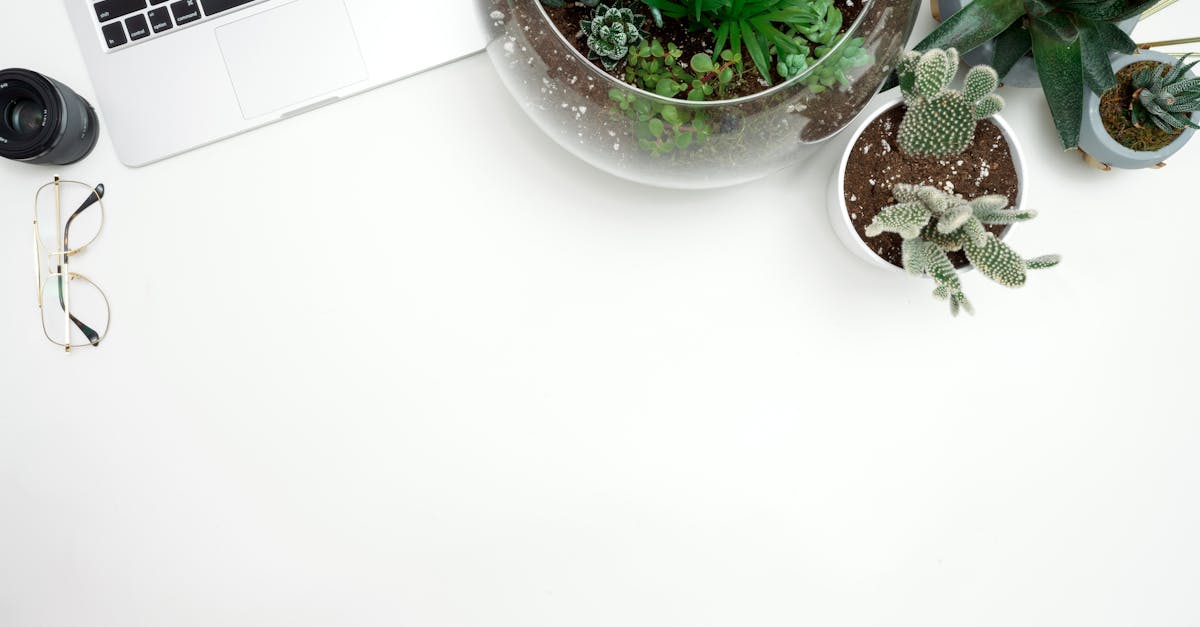 集中しやすいミニマルな作業スペース