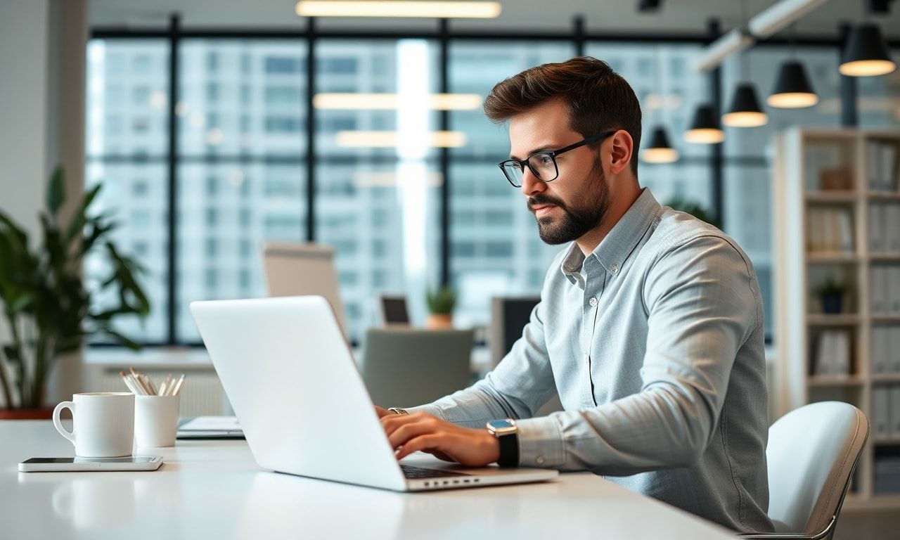 仕事選びに悩む若者