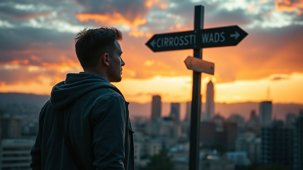 フリーターの進路に悩むイメージ