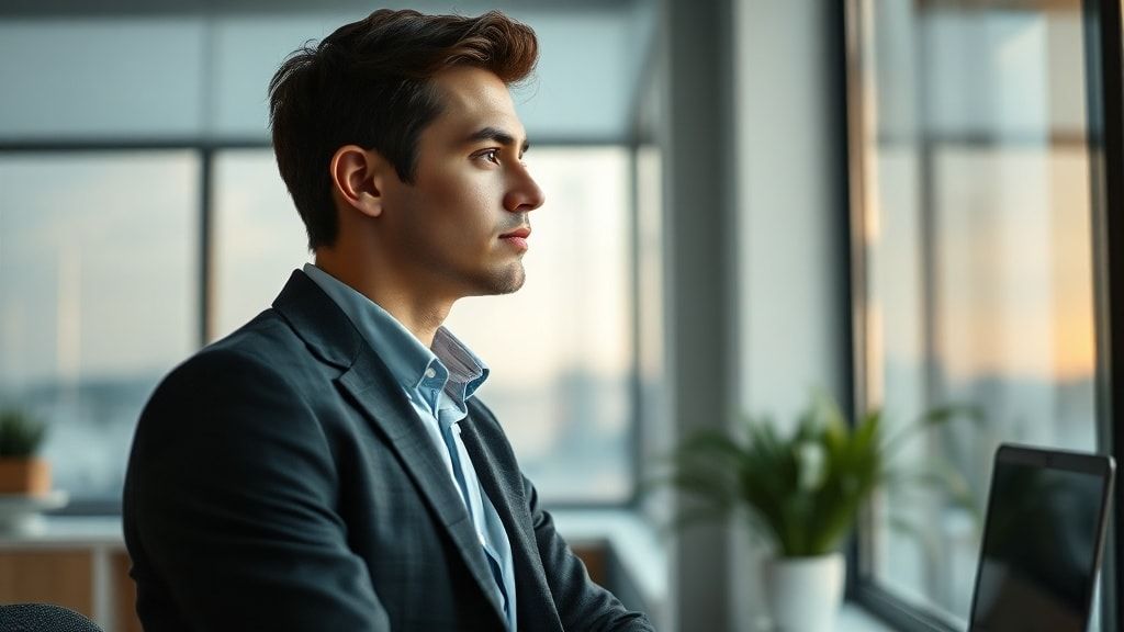 キャリアチェンジを考える若手社員のイメージ