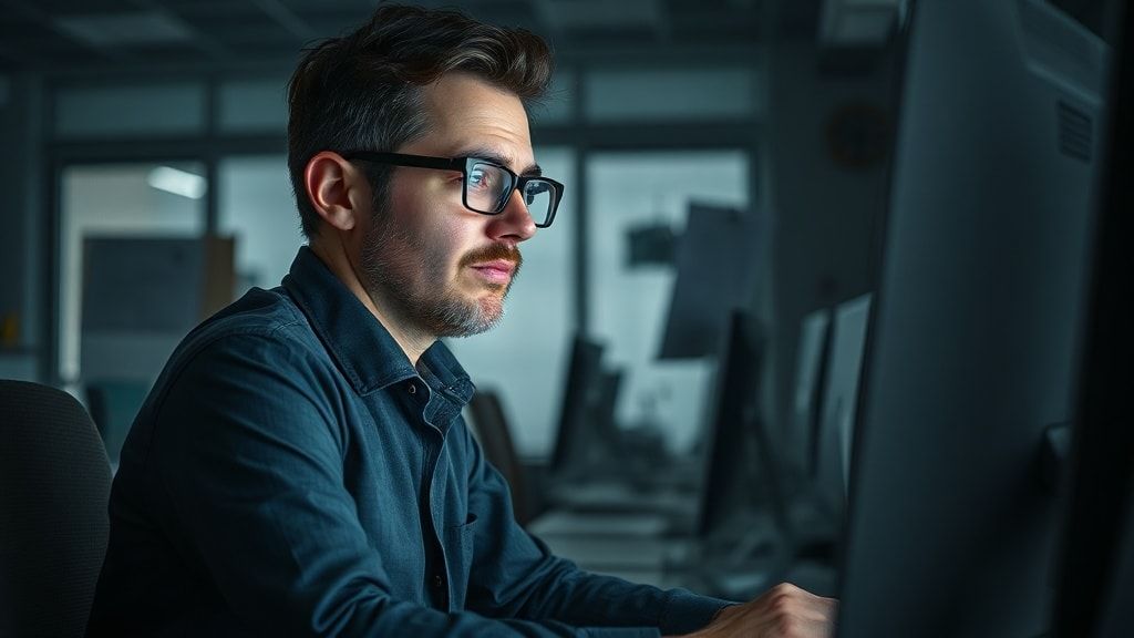 仕事に疲れ果てた人のイメージ