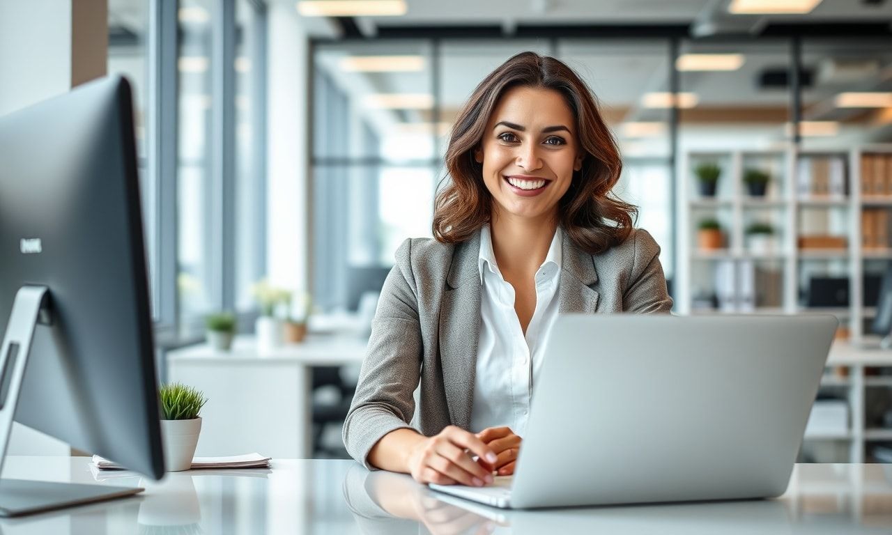 仕事に前向きに取り組むイメージ