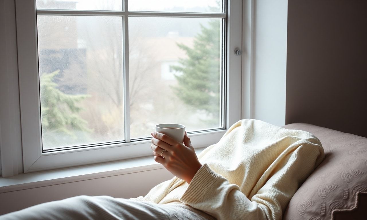 休息を取りながらリラックスする様子