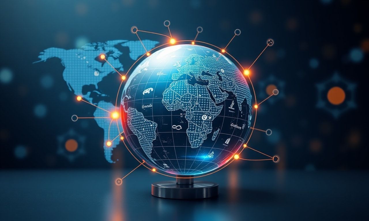 グローバルなビジネスイメージ