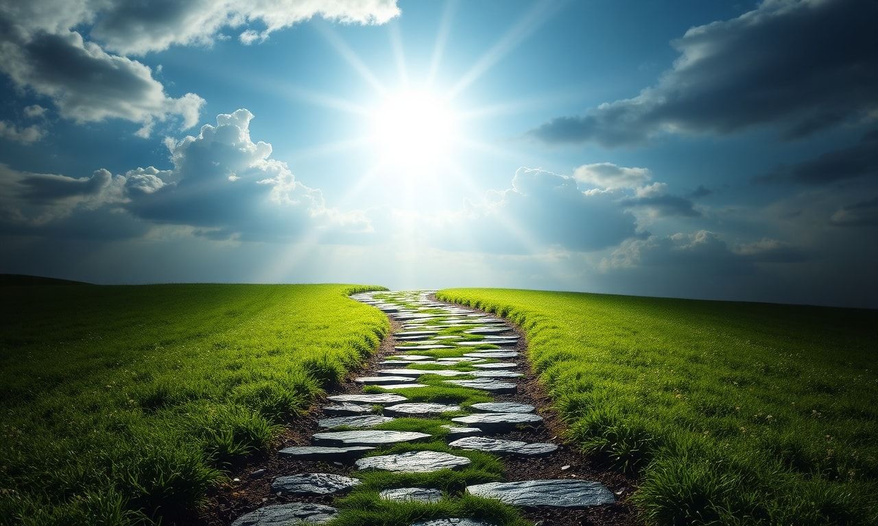 明るい未来への光と道筋