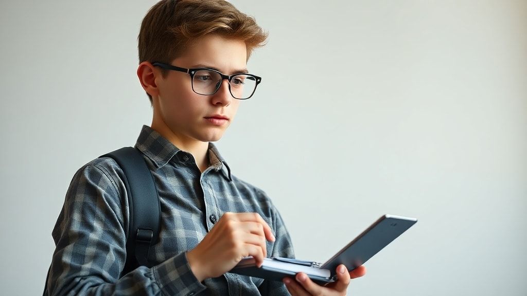 キャリア選びに集中する様子