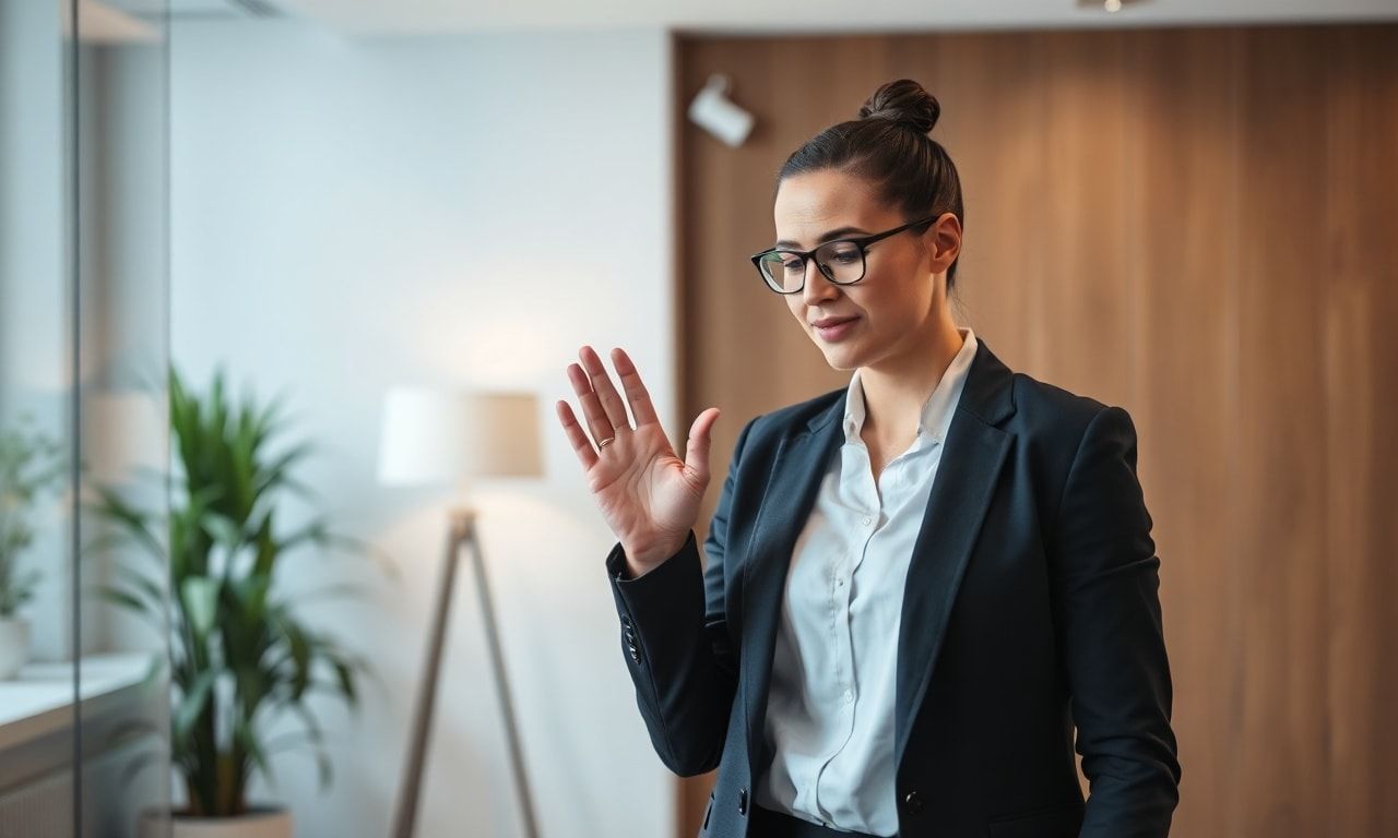 謝罪をするビジネスパーソンのイメージ
