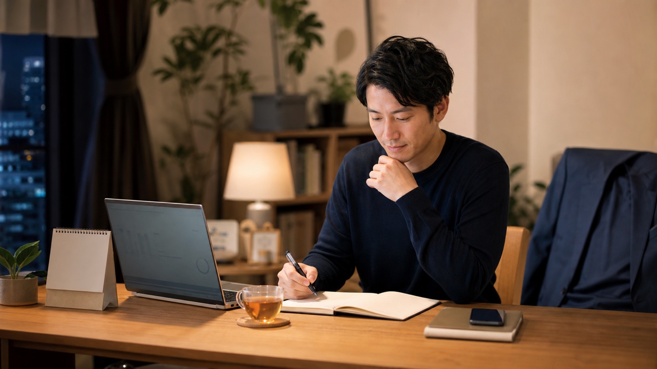 体調不良の遅刻が続く職場から出口を考える会社員