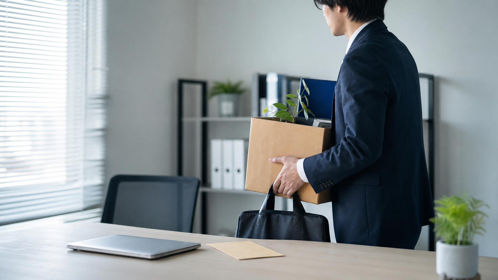 会社を辞めさせてくれない時に退職準備をする会社員