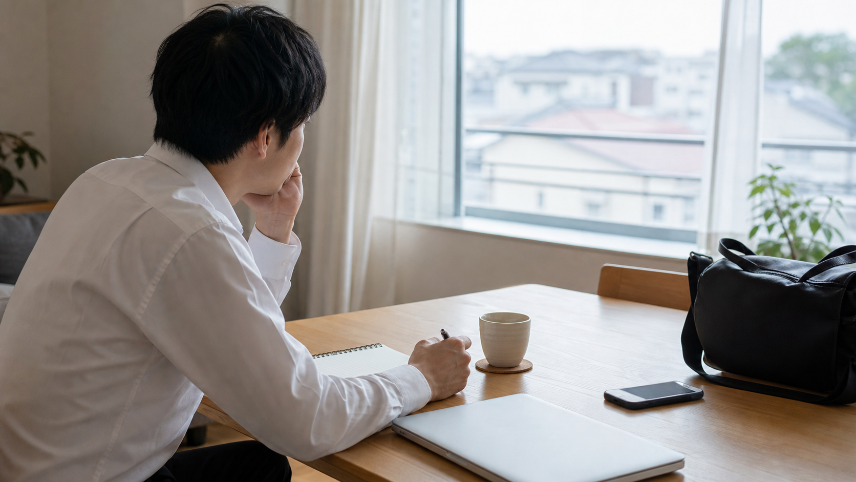 仕事やめたいと毎日思う朝に判断を整理する人