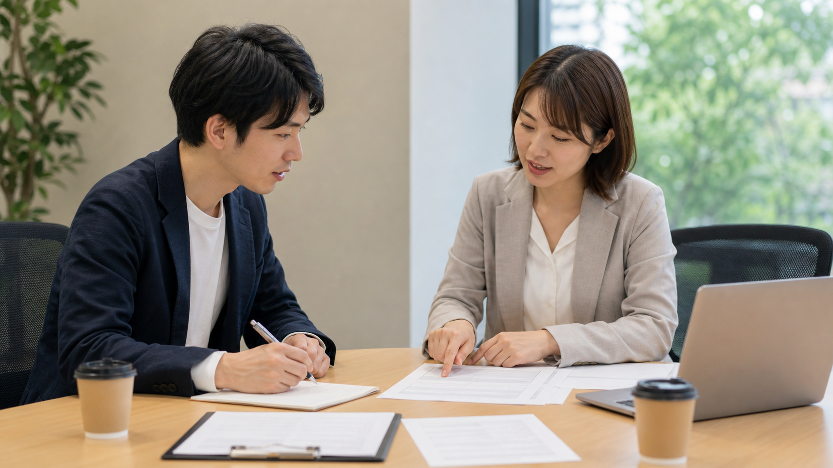 文系が強みを転職戦略に変える相談風景