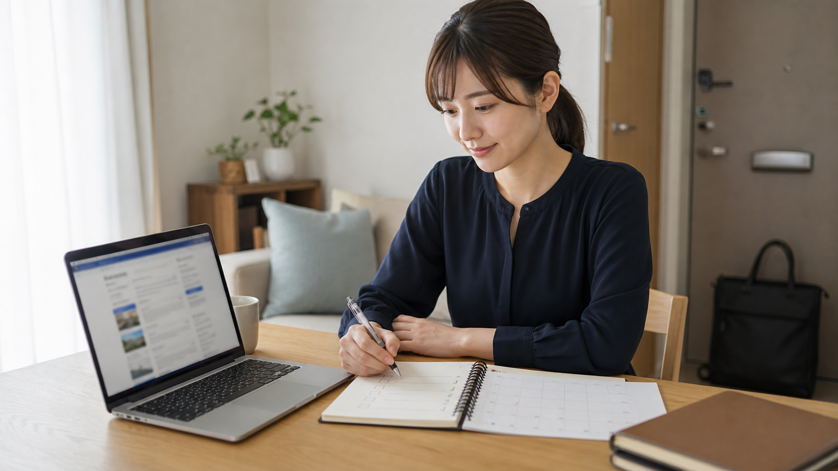 毎日怒られる職場から安全に離れるため転職準備を静かに進める場面