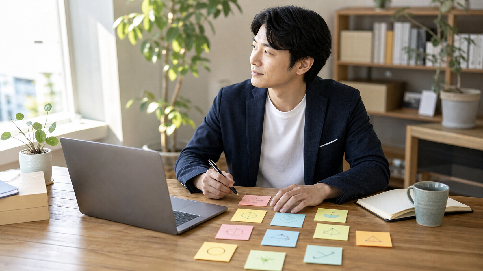 会社員に向いてない人が次の働き方を整理するイメージ