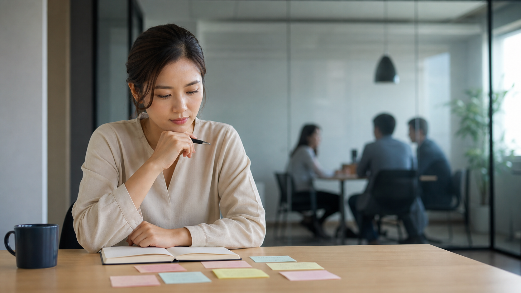 職場で孤立した原因を自分と環境に分けて整理する人